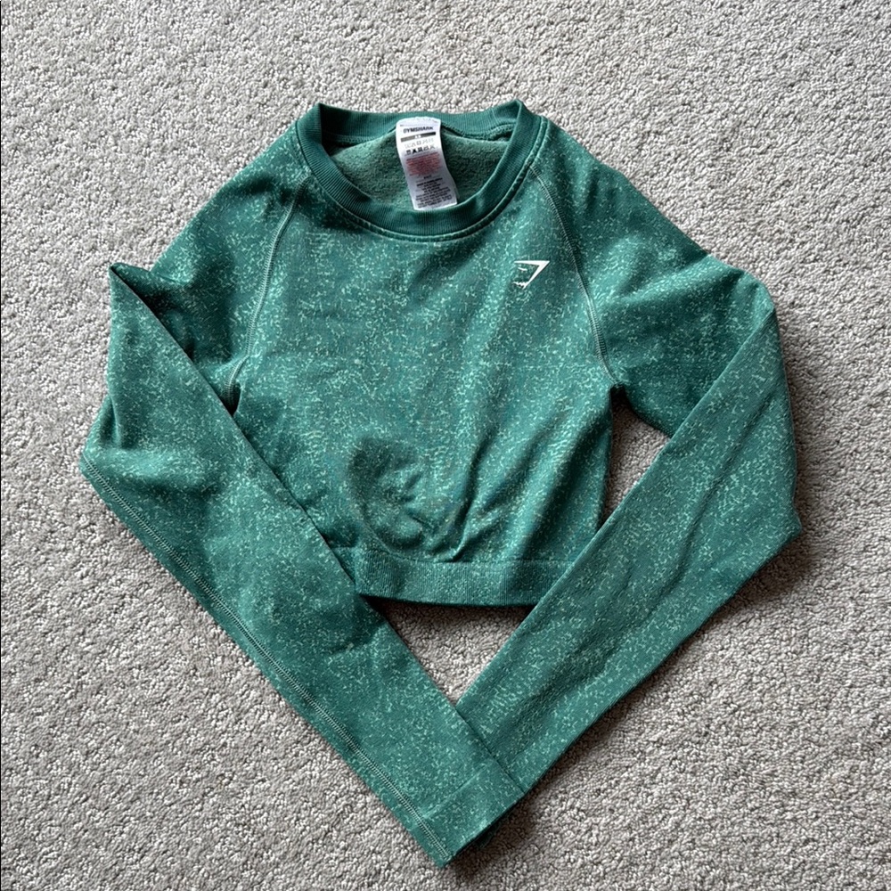 Gymshark long sleeved crop